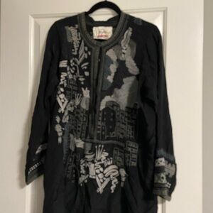 Black and White Tunic Shirt